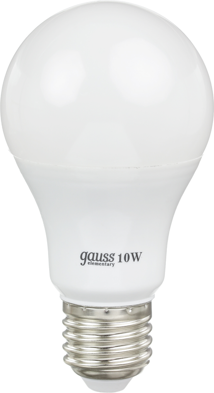 Лампа світлодіодна Gauss (4627116720361) 10Вт, E27, 2700K